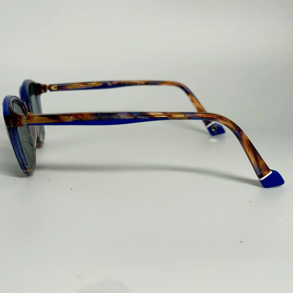 Etnia Barcelona Etosha.P BL Sunglasses Blue Tortoise Shell Cat Eye 51-15-140‎